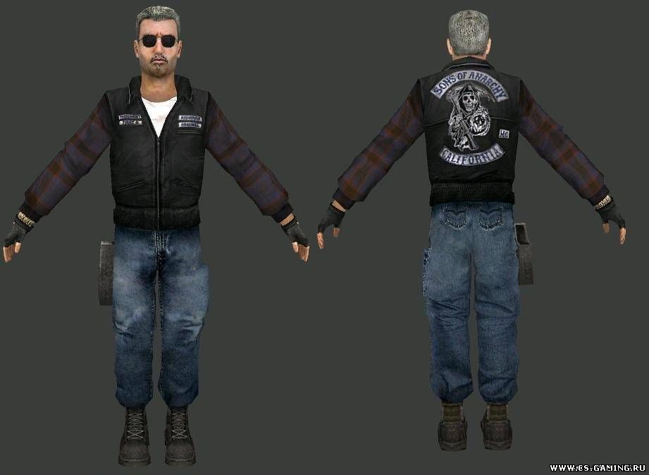 Clay from SOA (Модели игроков для CS SOURCE)