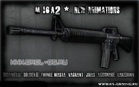 M4A1 вместо FAMAS для CS SOURCE