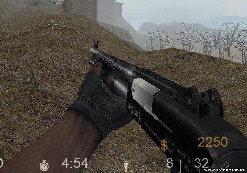 черный дробовик для CS SOURCE