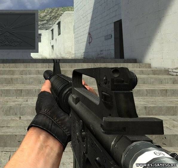 Solid Stock M4 on Book's Anims 