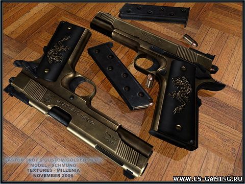 Desert Eagle -Castor Troy's Golden 1911